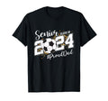 Proud Dad 2024 Senior Soccer Graduate T-Shirt - Minimalist Print Men Women - T-Shirt, Sweatshirt, Hoodie
