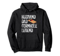 Dad Husband Cornhole Legend Daddy Corn Hoodie - Unique Graphic for Adults - T-Shirt, Sweatshirt, Hoodie