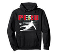 Peru Soccer Fans Jersey Proud Hoodie - Fun Novelty Design Men Women - T-Shirt, Sweatshirt, Hoodie