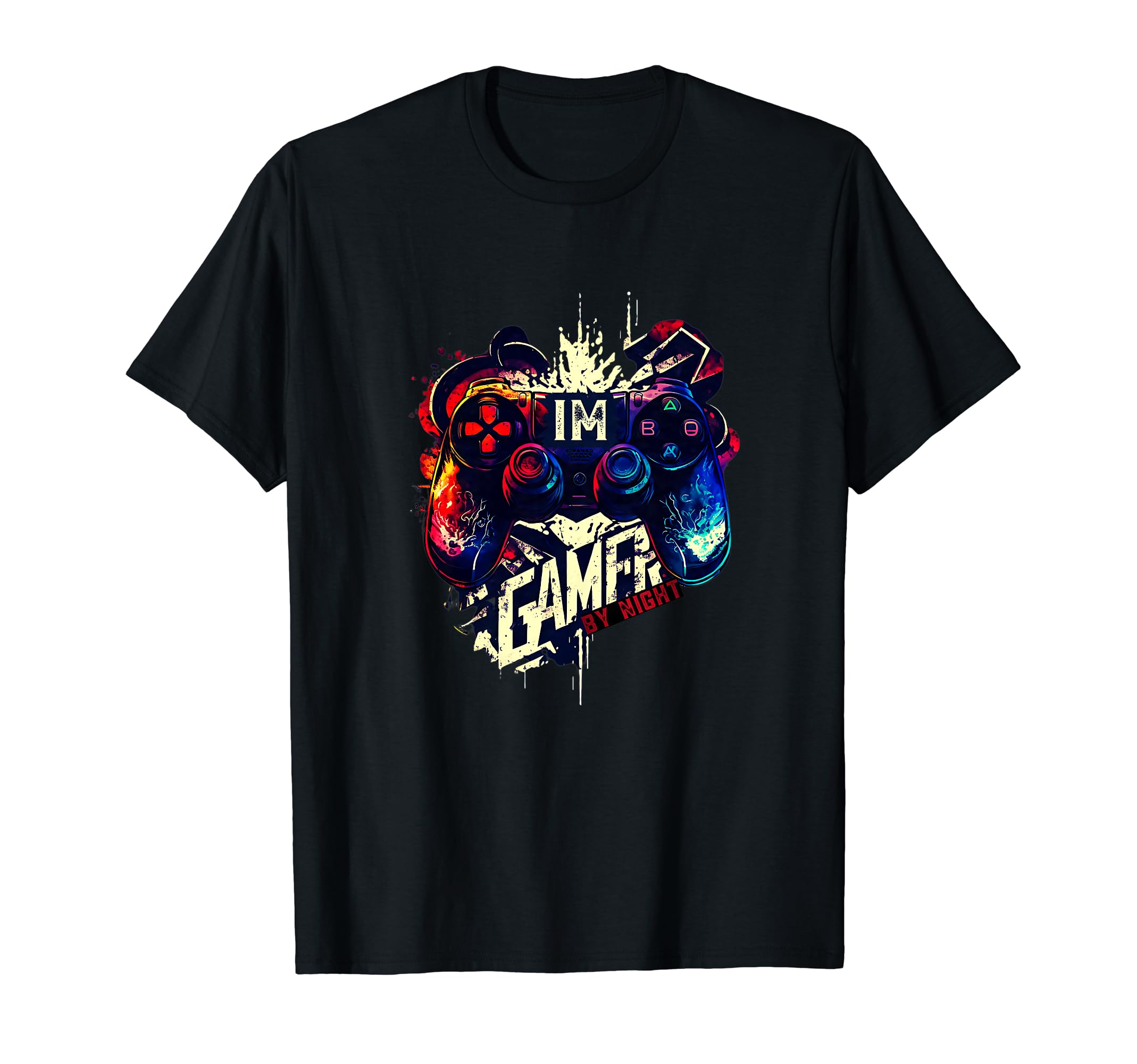 Im Gamer Night Video Gamer Dad Game T-Shirt - Aesthetic Graphic Unisex - T-Shirt, Sweatshirt, Hoodie
