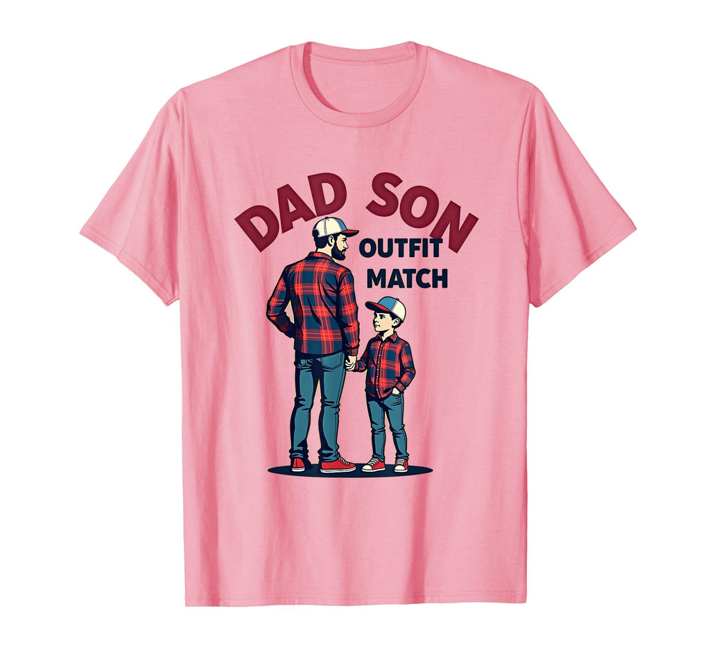 Dad Son Outfit Match Father Son Bonding T-Shirt - Trendy Graphic Men Women - T-Shirt, Sweatshirt, Hoodie