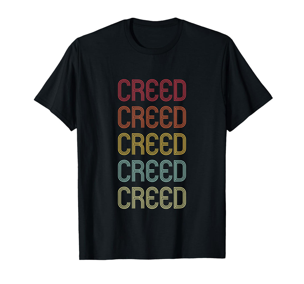 Creed Wordmark Pattern Personalized T-Shirt - Casual Everyday Wear Unisex - T-Shirt, Sweatshirt, Hoodie