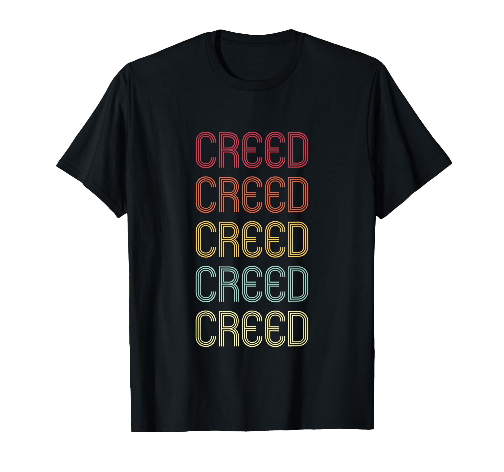 Creed Wordmark Pattern Personalized T-Shirt - Casual Everyday Wear Unisex - T-Shirt, Sweatshirt, Hoodie