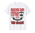 Mens Marching Band Step Dad Stepson T-Shirt - Custom Art Print for Adults - T-Shirt, Sweatshirt, Hoodie