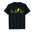 Yellow Soccer Heartbeat Yellow Male T-Shirt - Trendy Graphic for Adults - T-Shirt, Sweatshirt, Hoodie