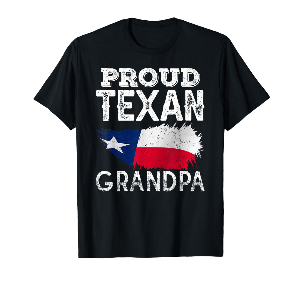 Proud Texan Grandpa Patriotic Pride T-Shirt - Aesthetic Graphic Men Women - T-Shirt, Sweatshirt, Hoodie