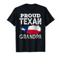 Proud Texan Grandpa Patriotic Pride T-Shirt - Aesthetic Graphic Men Women - T-Shirt, Sweatshirt, Hoodie