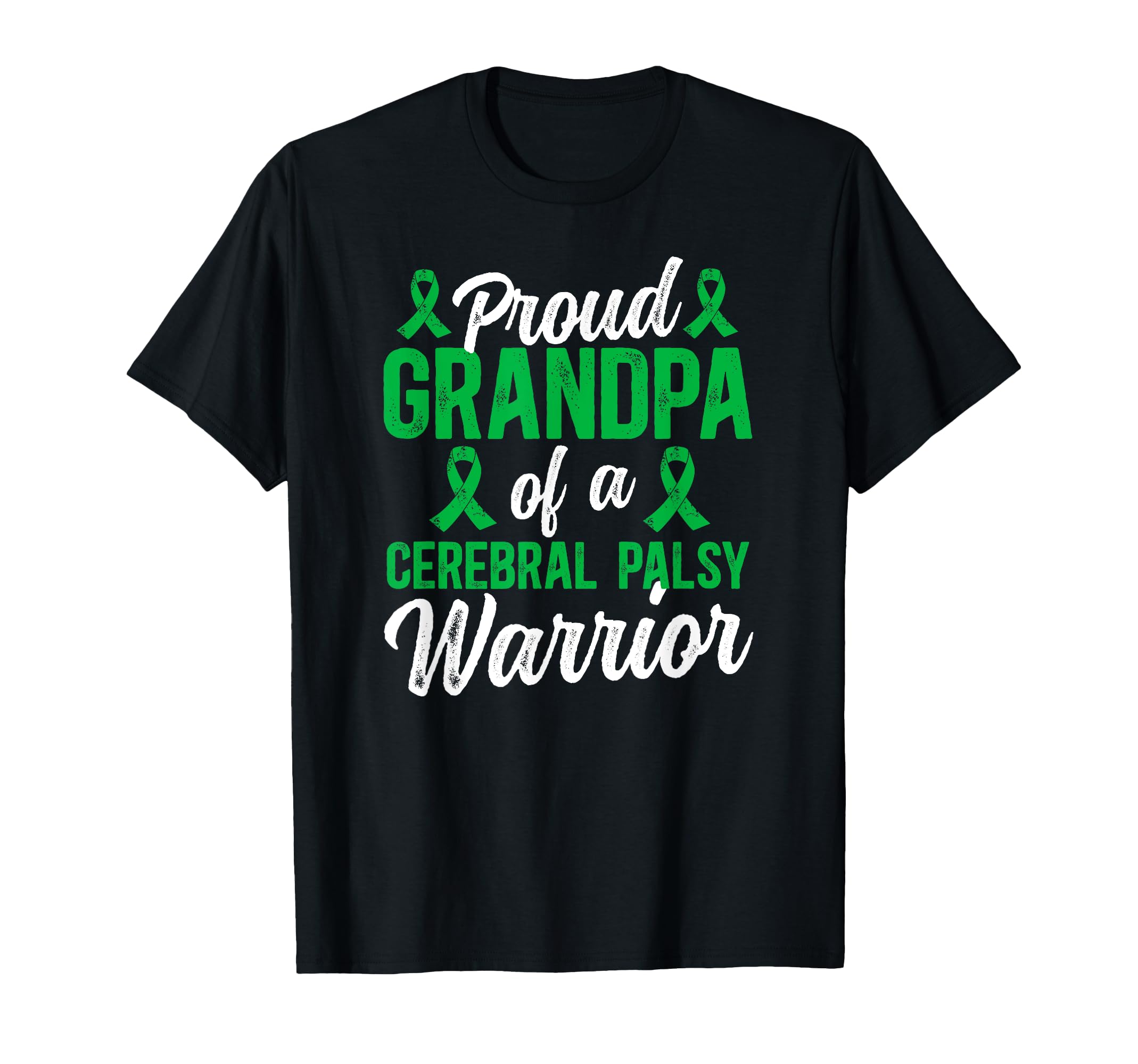Proud Grandpa Cerebral Palsy Warrior T-Shirt - Unique Graphic Unisex - T-Shirt, Sweatshirt, Hoodie