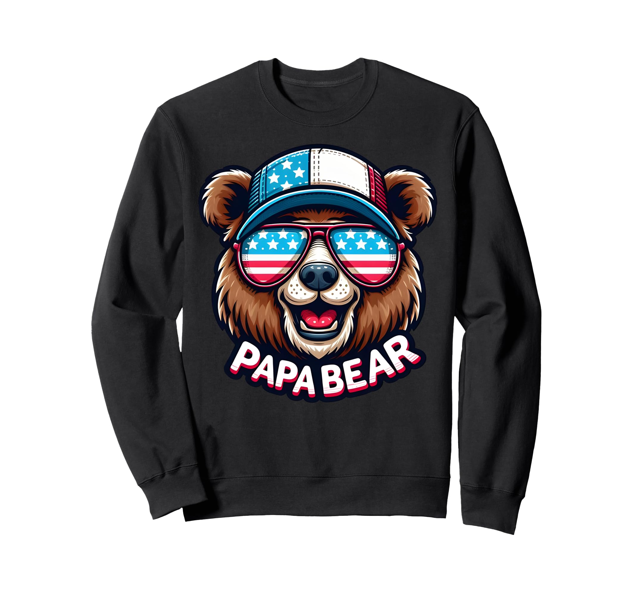 Papa Bear Gifts Funny Birthday Fun Sweatshirt - Fun Novelty Design Unisex - T-Shirt, Sweatshirt, Hoodie