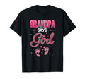 Gender Reveal Grandpa Says Matching T-Shirt - Novelty Apparel for Adults - T-Shirt, Sweatshirt, Hoodie