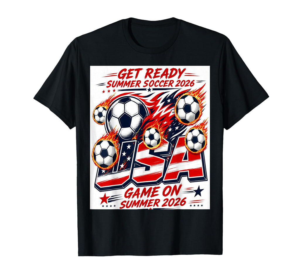 Usa Soccer 2026 Game Summer Soccer T-Shirt - Unique Graphic for Adults - T-Shirt, Sweatshirt, Hoodie