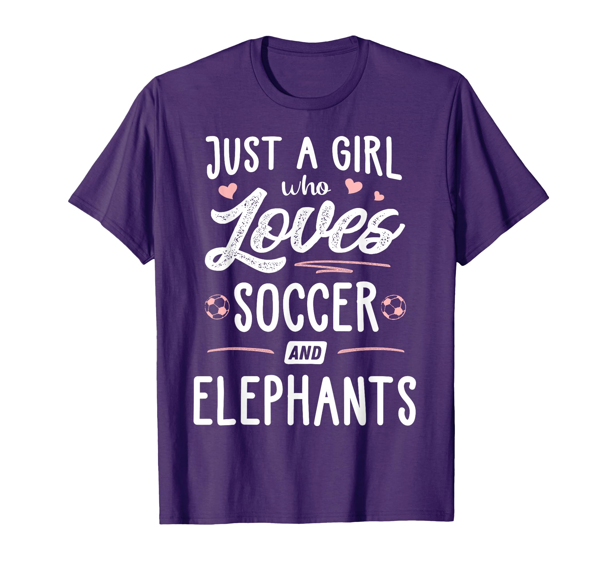 Just Who Loves Soccer And Elephants Gift T-Shirt - Custom Art Print Unisex - T-Shirt, Sweatshirt, Hoodie
