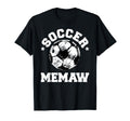 Soccer Memaw Soccer Ball T-Shirt - Fun Novelty Design for Adults - T-Shirt, Sweatshirt, Hoodie