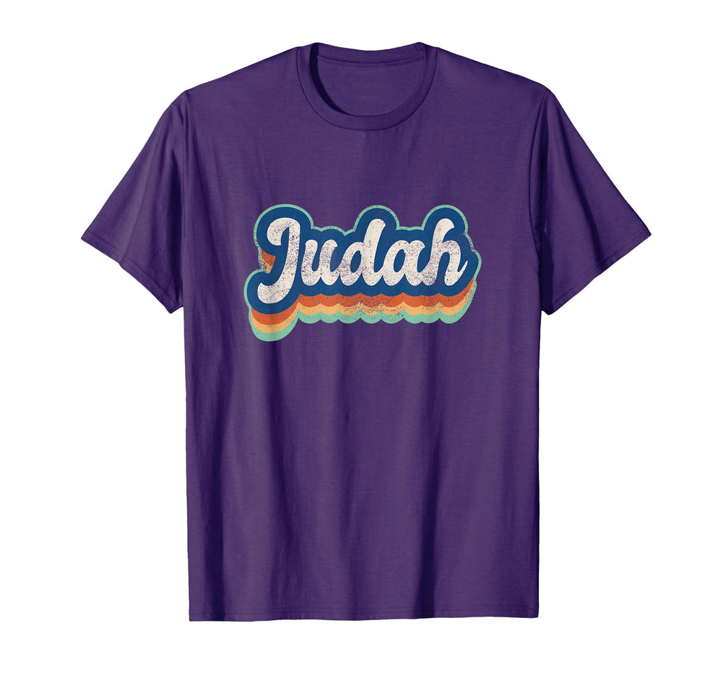 Judah First Name 70S 80S Personalized T-Shirt - Custom Art Print for Adults - T-Shirt, Sweatshirt, Hoodie