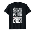 Proud Baseball Senior Dad 2026 Baseball T-Shirt - Custom Art Print Unisex - T-Shirt, Sweatshirt, Hoodie