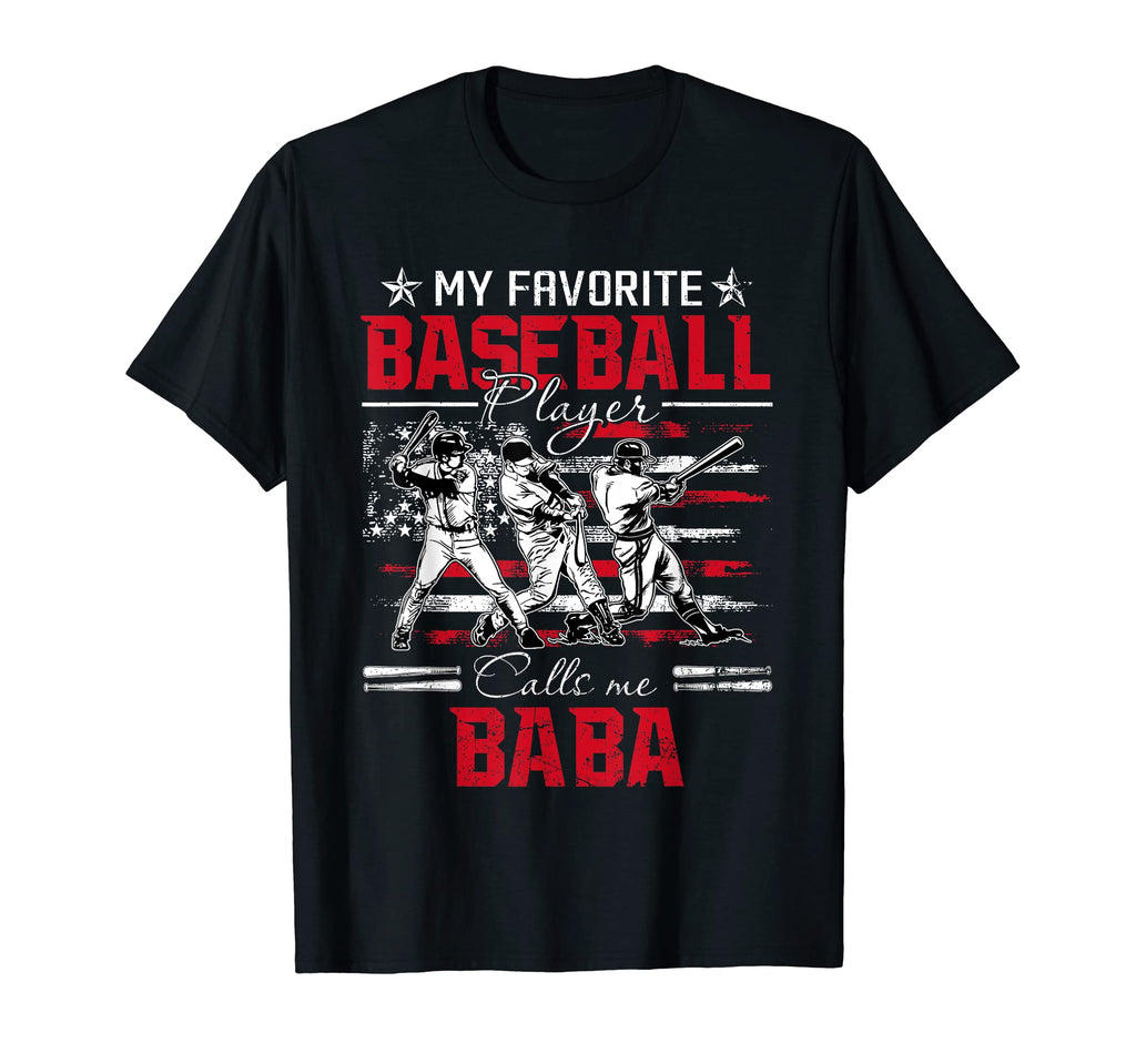 My Favorite Baseball Player Calls Me T-Shirt - Minimalist Print Men Women - T-Shirt, Sweatshirt, Hoodie