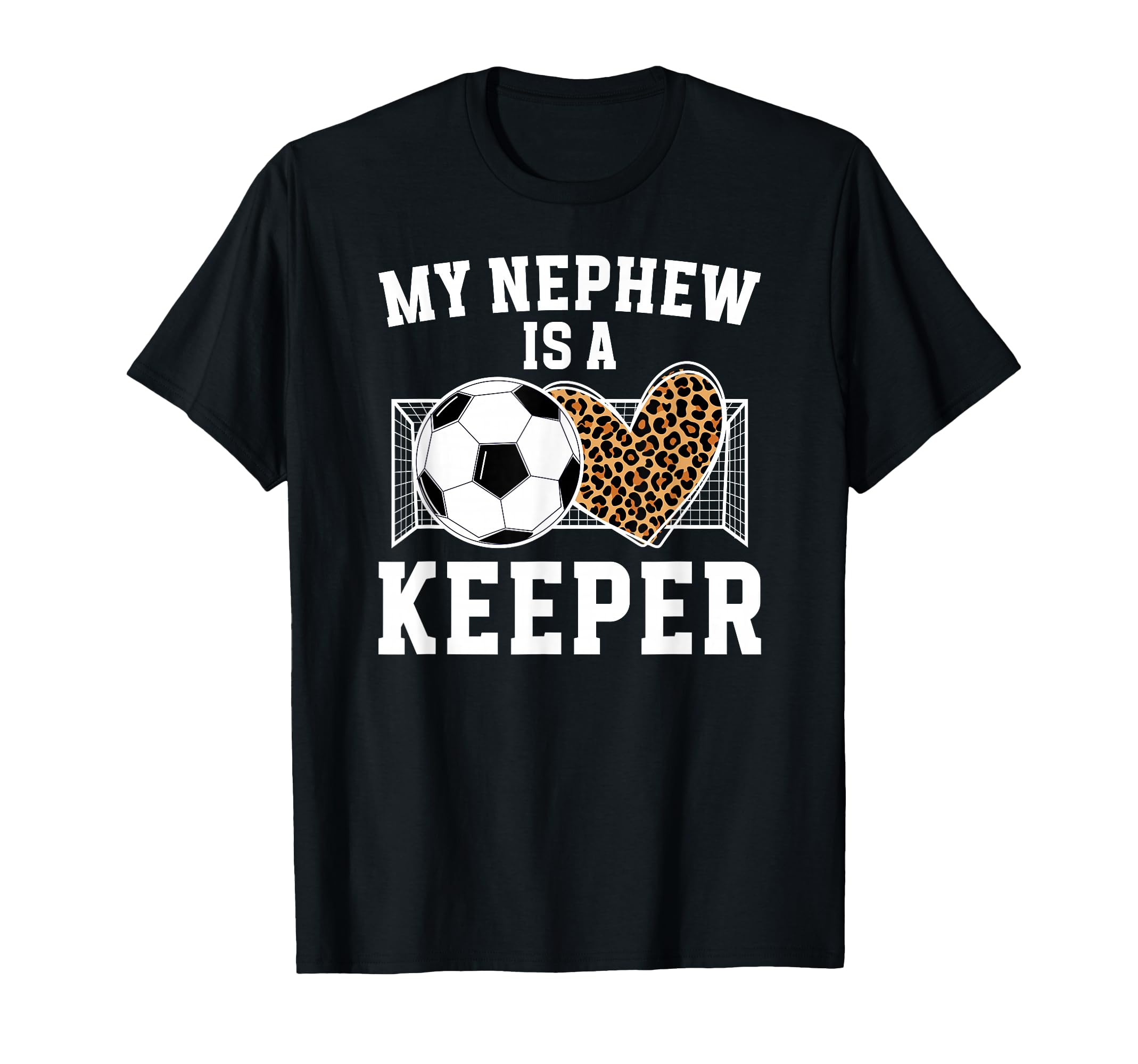 Proud Soccer Keeper Aunt Soccer T-Shirt - Minimalist Print for Adults - T-Shirt, Sweatshirt, Hoodie