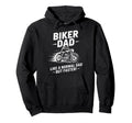 Im Biker Dad Motorcycle Funny Bike Hoodie - Aesthetic Graphic Unisex - T-Shirt, Sweatshirt, Hoodie