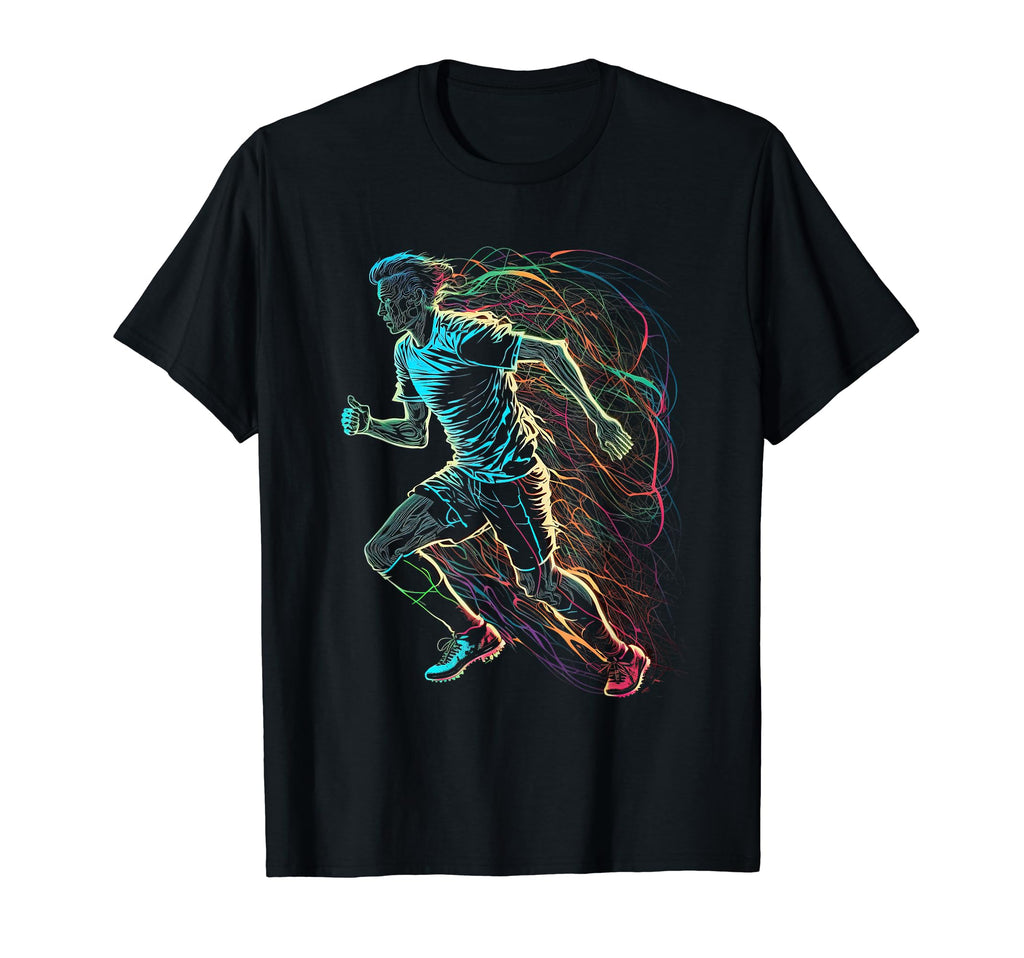 Electric Soccer Player Futbol Fan T-Shirt - Casual Everyday Wear Men Women - T-Shirt, Sweatshirt, Hoodie