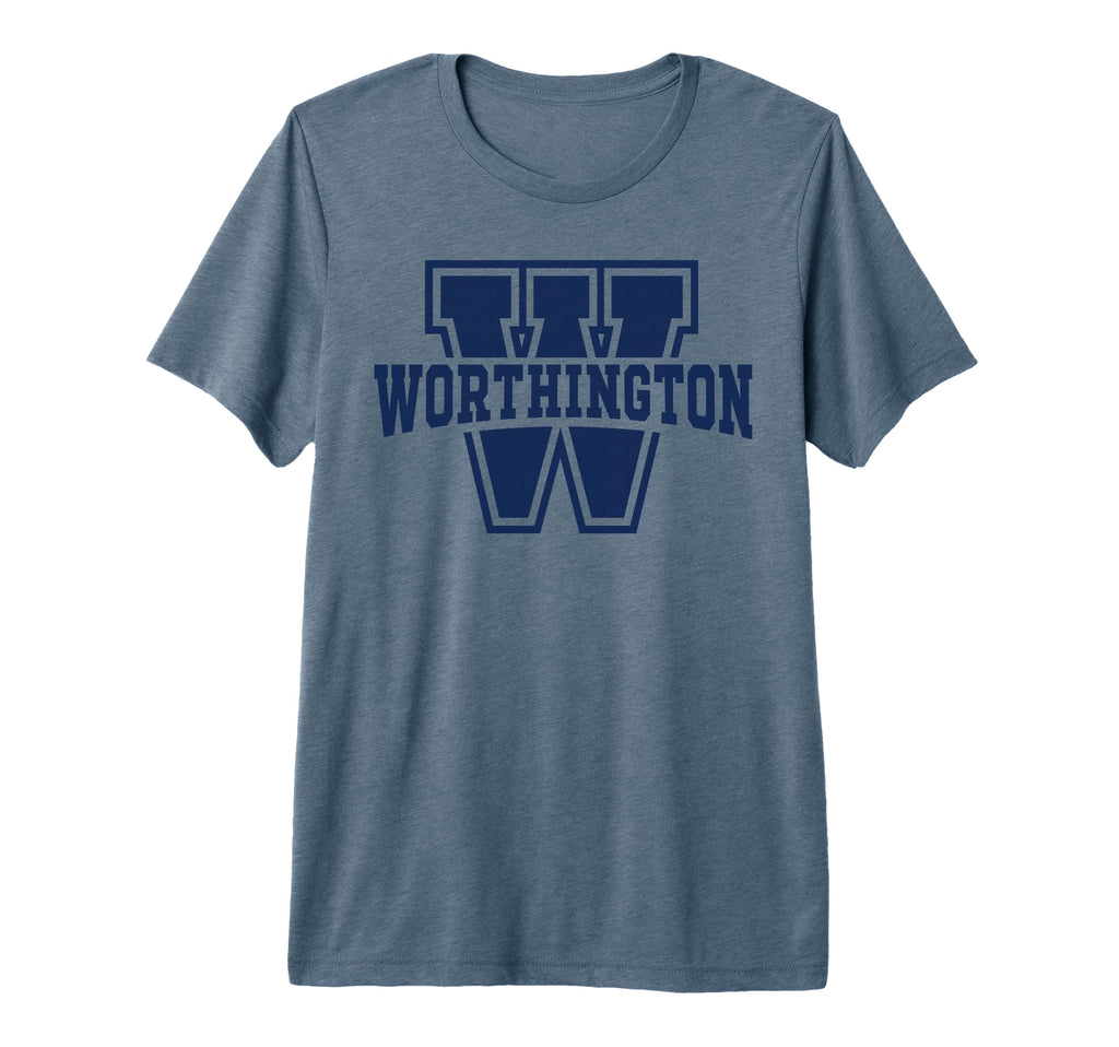 Worthington Tri Blend T-Shirt - Novelty Apparel for Adults - T-Shirt, Sweatshirt, Hoodie