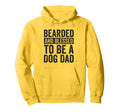 Bearded And Blessed Dog Lover Hoodie - Aesthetic Graphic Unisex - T-Shirt, Sweatshirt, Hoodie