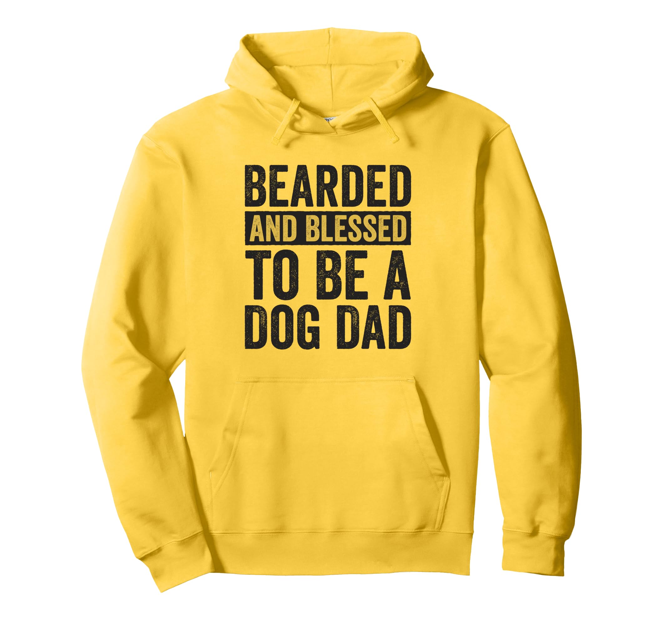 Bearded And Blessed Dog Lover Hoodie - Aesthetic Graphic Unisex - T-Shirt, Sweatshirt, Hoodie