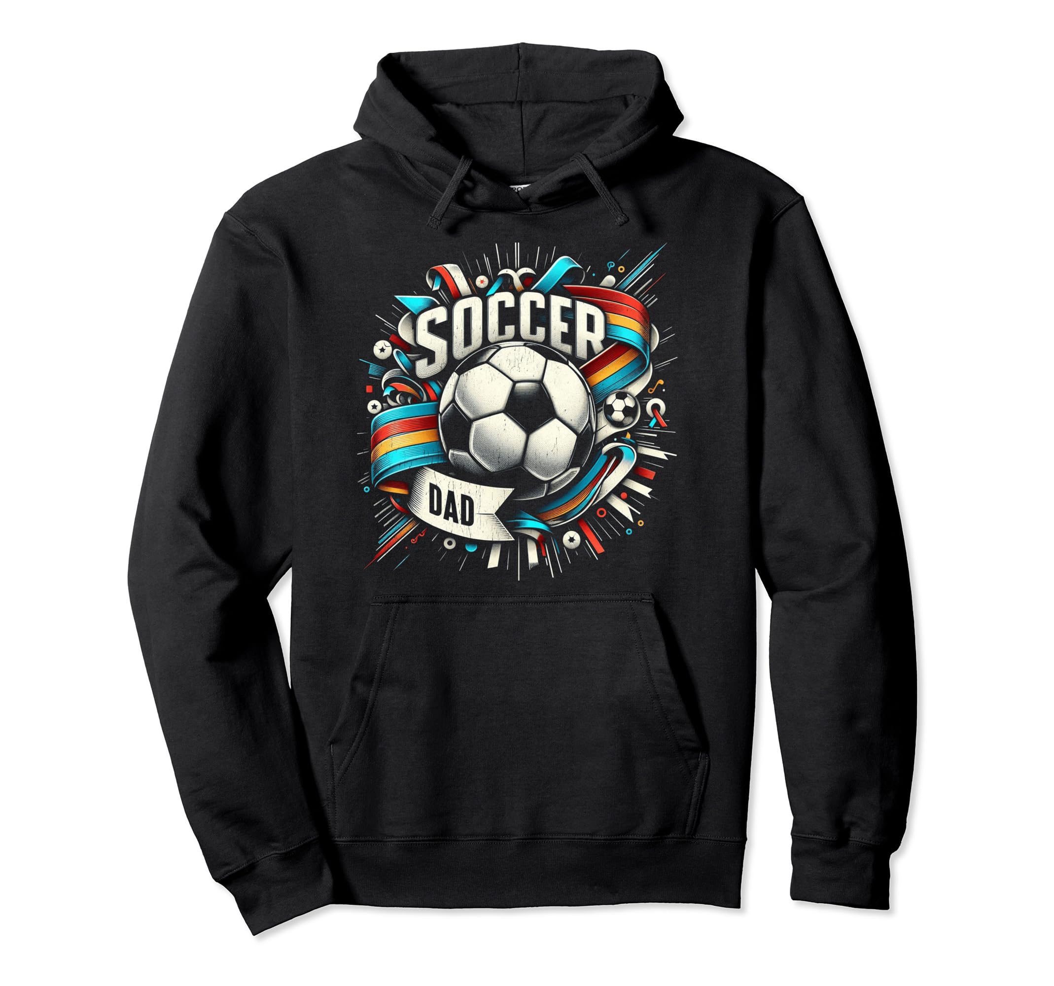 Soccer Dad Family Matching Dad Fathers Day Hoodie - Novelty Apparel Unisex - T-Shirt, Sweatshirt, Hoodie