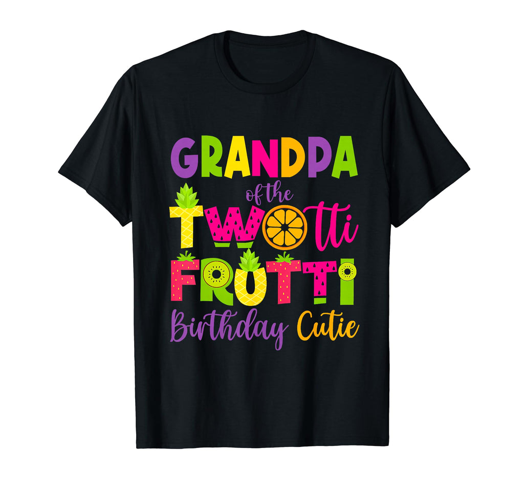 Funny Grandpa Twotii Frutti Birthday T-Shirt - Graphic Print for Adults - T-Shirt, Sweatshirt, Hoodie