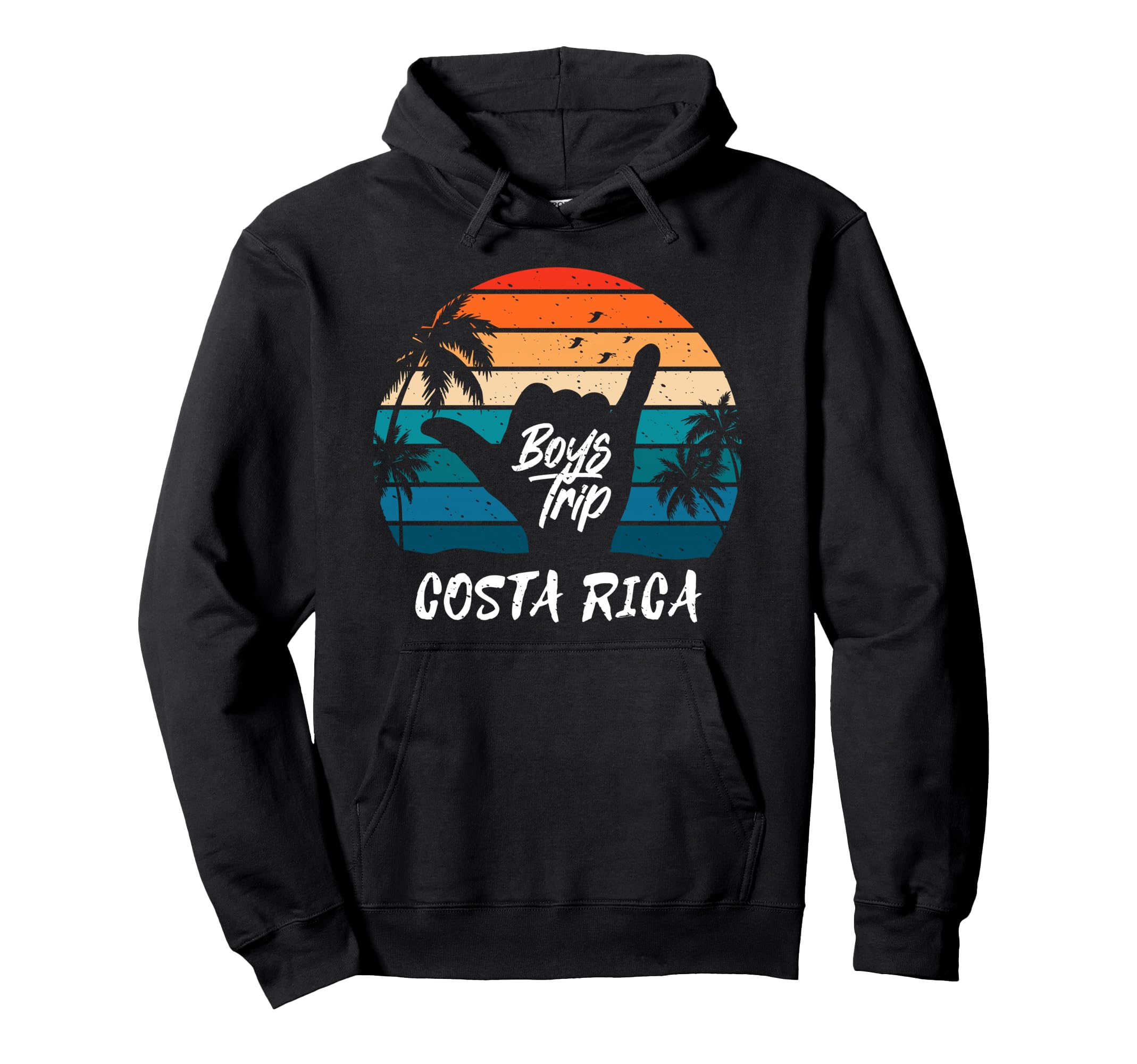 Costa Rica Guys Trip Matching Hoodie - Novelty Apparel Men Women - T-Shirt, Sweatshirt, Hoodie