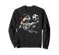 Goat Kicking Soccer Ball Football Sweatshirt - Casual Everyday Wear Unisex - T-Shirt, Sweatshirt, Hoodie