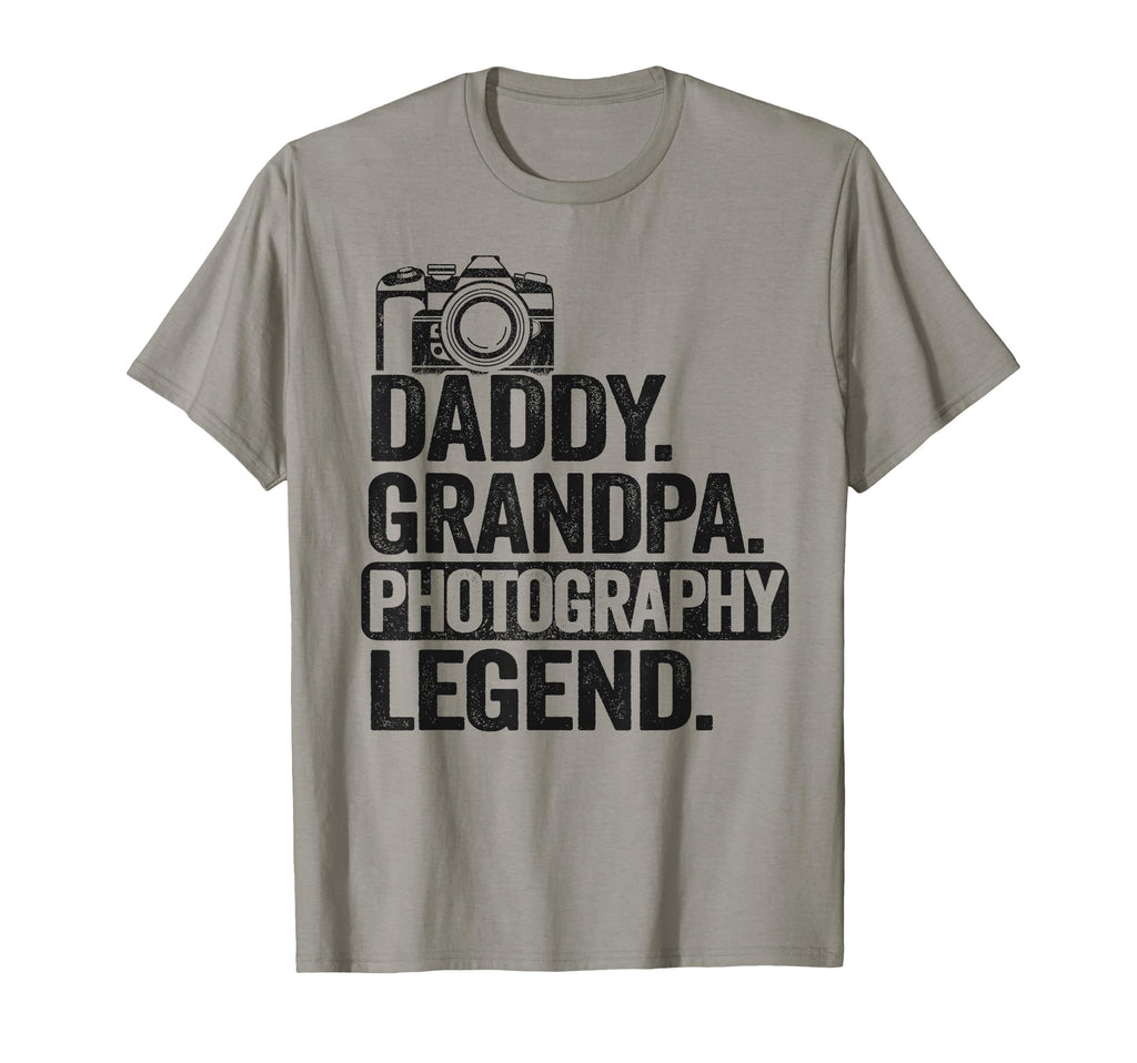 Daddy Grandpa Photography Legend T-Shirt - Fun Novelty Design for Adults - T-Shirt, Sweatshirt, Hoodie