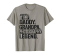 Daddy Grandpa Photography Legend T-Shirt - Fun Novelty Design for Adults - T-Shirt, Sweatshirt, Hoodie