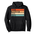 Best Truckin Dad Ever Big Rid Hoodie - Casual Everyday Wear for Adults - T-Shirt, Sweatshirt, Hoodie