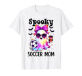 Spooky Soccer Mom Halloween Soccer T-Shirt - Novelty Apparel for Adults - T-Shirt, Sweatshirt, Hoodie