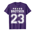 Number 23 Custom Proud Soccer Futbol T-Shirt - Novelty Apparel for Adults - T-Shirt, Sweatshirt, Hoodie