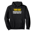 Twin Dad Surviving Coffee And Chaos Since Hoodie - Custom Art Print Unisex - T-Shirt, Sweatshirt, Hoodie