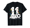 11 Soccer Birthday Gift Soccer Fan T-Shirt - Custom Art Print for Adults - T-Shirt, Sweatshirt, Hoodie