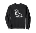 Mens Womens Funny Logo Long Haired Sweatshirt - Novelty Apparel Unisex - T-Shirt, Sweatshirt, Hoodie