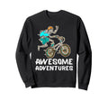 Epic Awesome Adventures Bmx Sweatshirt - Fun Novelty Design for Adults - T-Shirt, Sweatshirt, Hoodie