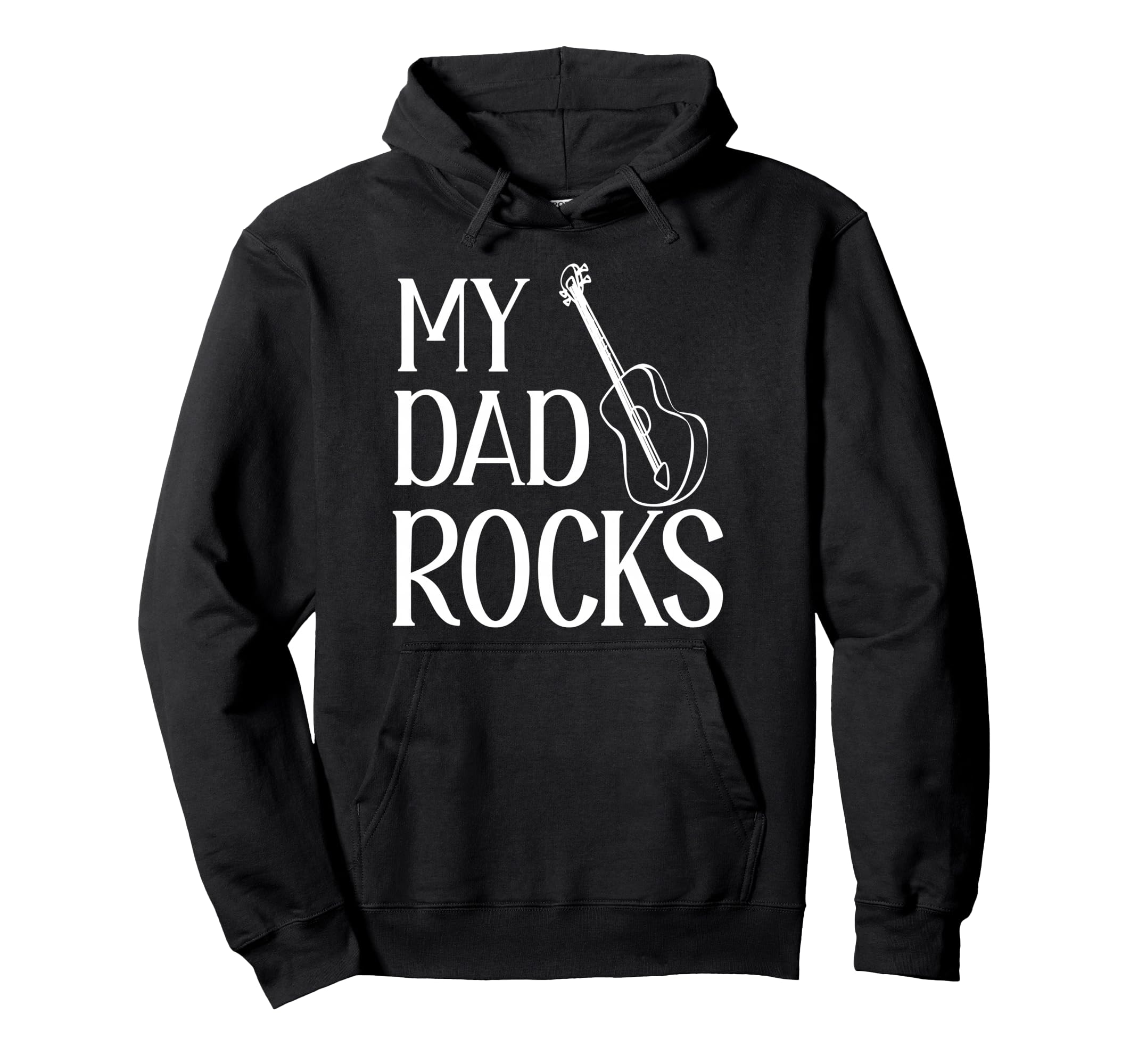 My Dad Rocks Daddy Pa Fathers Day Best Dad Hoodie - Trendy Graphic Unisex - T-Shirt, Sweatshirt, Hoodie
