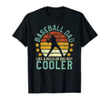 Mens Baseball Dad Baseball Player Fan T-Shirt - Minimalist Print Unisex - T-Shirt, Sweatshirt, Hoodie