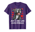 Just Who Loves Pitbulls Funny T-Shirt - Streetwear Style for Adults - T-Shirt, Sweatshirt, Hoodie