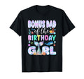 Bonus Dad Birthday Mermaid Family T-Shirt - Custom Art Print Unisex - T-Shirt, Sweatshirt, Hoodie