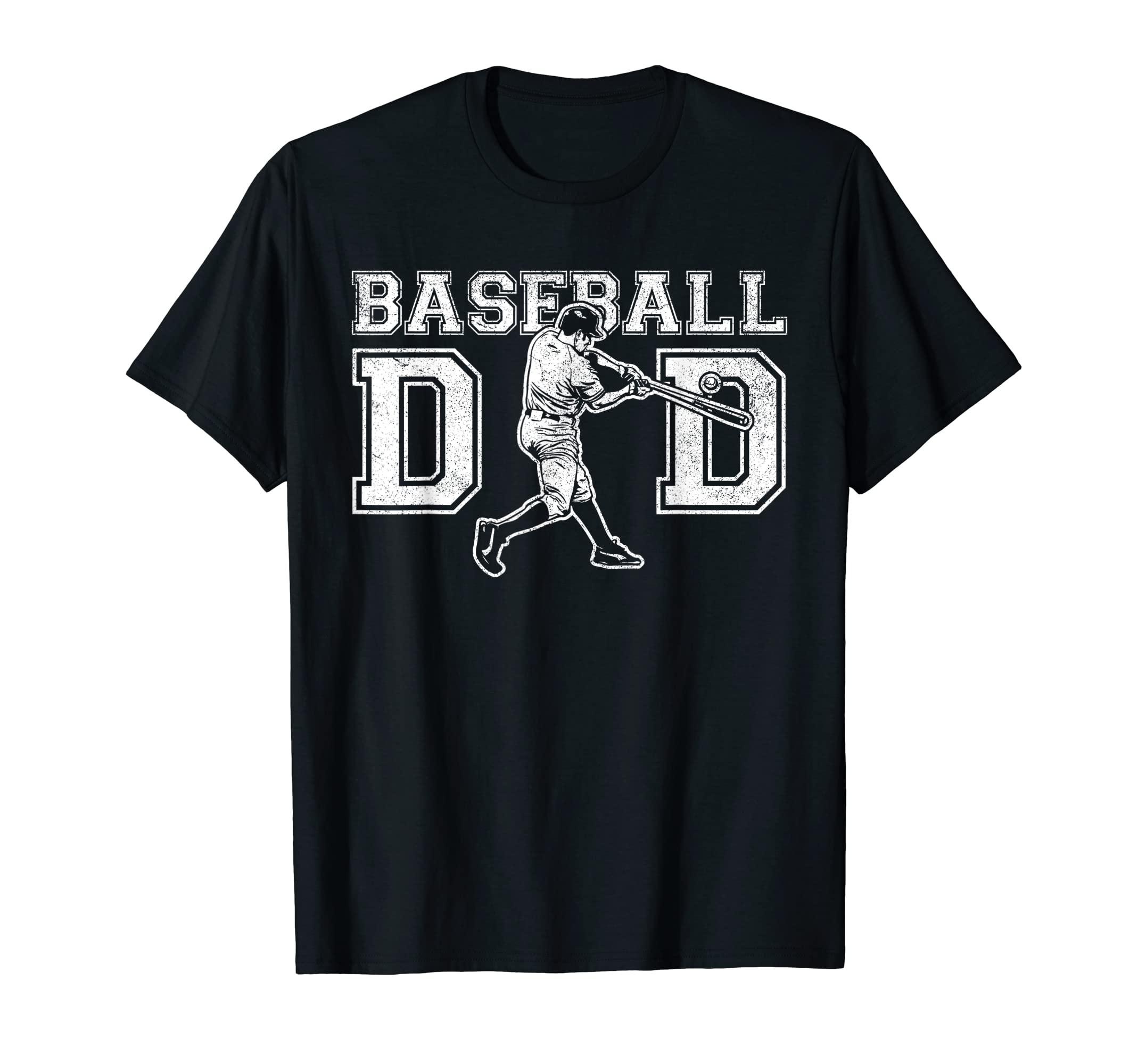 Hitter Baseball Dad Baseball Fathers Day T-Shirt - Graphic Print for Adults - T-Shirt, Sweatshirt, Hoodie