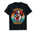 Funny Chicken Daddy Farmer Fathers T-Shirt - Streetwear Style Men Women - T-Shirt, Sweatshirt, Hoodie