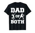 Dad Both Funny Volleyball Basketball Dad T-Shirt - Novelty Apparel Unisex - T-Shirt, Sweatshirt, Hoodie
