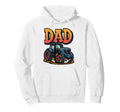 Farmer Dad Tractor Barn Distressed Hoodie - Aesthetic Graphic Men Women - T-Shirt, Sweatshirt, Hoodie