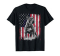 Pit Bull Dog Dad Mom 4Th July T-Shirt - Novelty Apparel for Adults - T-Shirt, Sweatshirt, Hoodie