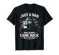 Just Dad Who Always Came Back Milk T-Shirt - Minimalist Print for Adults - T-Shirt, Sweatshirt, Hoodie