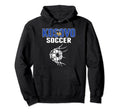 Kosovo Soccer Ball Net Goal Kosovan Hoodie - Unique Graphic for Adults - T-Shirt, Sweatshirt, Hoodie